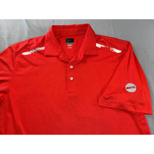 Greg Norman Play Dry Microfiber Golf Shirt. Mattel Stitched. Red, Men's XL. EUC!